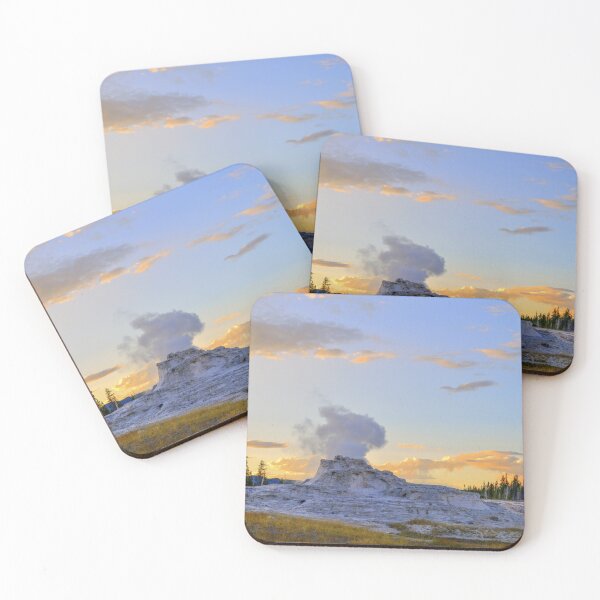 Item preview, Castle Geyser at Sunset, Yellowstone National Park, Wyoming designed and sold by Catherine Sherman.