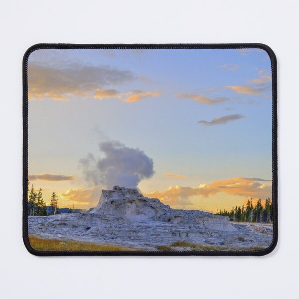 Item preview, Castle Geyser at Sunset, Yellowstone National Park, Wyoming designed and sold by Catherine Sherman.