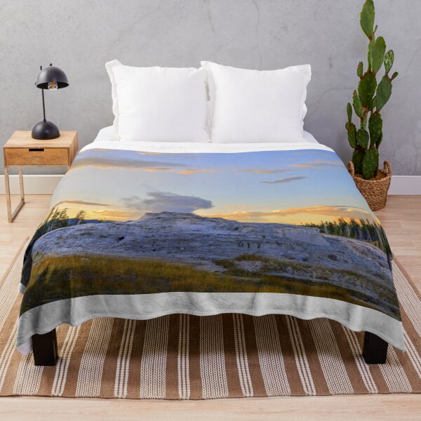 Item preview, Castle Geyser at Sunset, Yellowstone National Park, Wyoming designed and sold by Catherine Sherman.