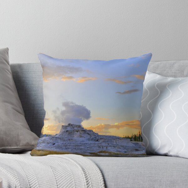 Item preview, Castle Geyser at Sunset, Yellowstone National Park, Wyoming designed and sold by Catherine Sherman.