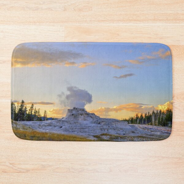 Item preview, Castle Geyser at Sunset, Yellowstone National Park, Wyoming designed and sold by Catherine Sherman.