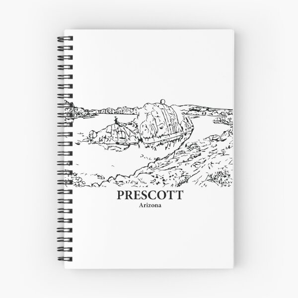 Artikelvorschau, Prescott - Arizona entworfen und verkauft von Lakeric Cityscapes.