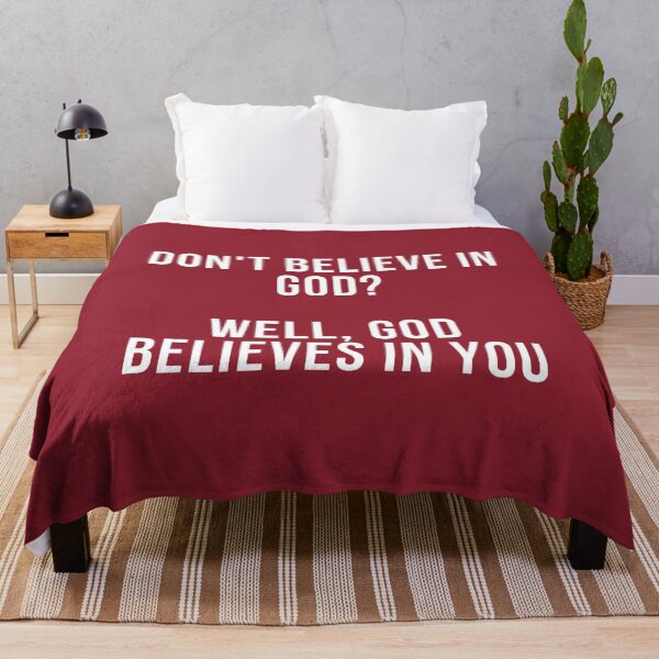 Item preview, God Believes in You – Bold Faith Statement Design designed and sold by noggull.