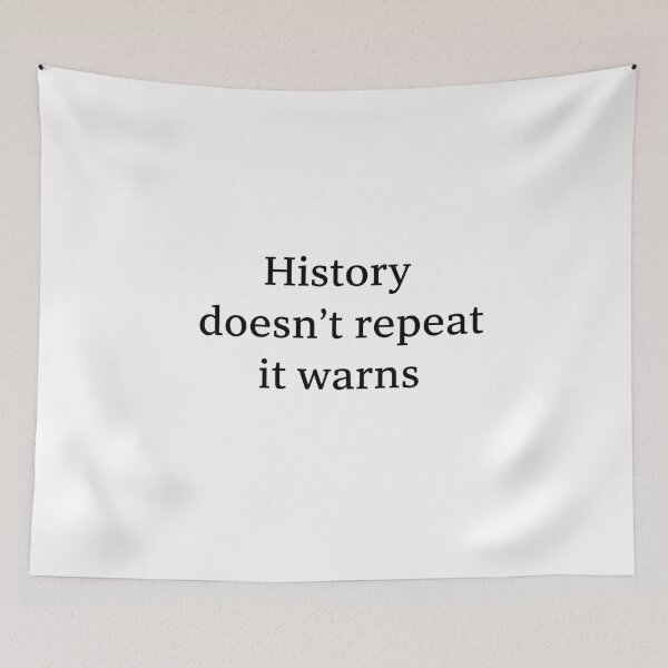 Item preview, History doesn't repeat it warns designed and sold by Owcomm.