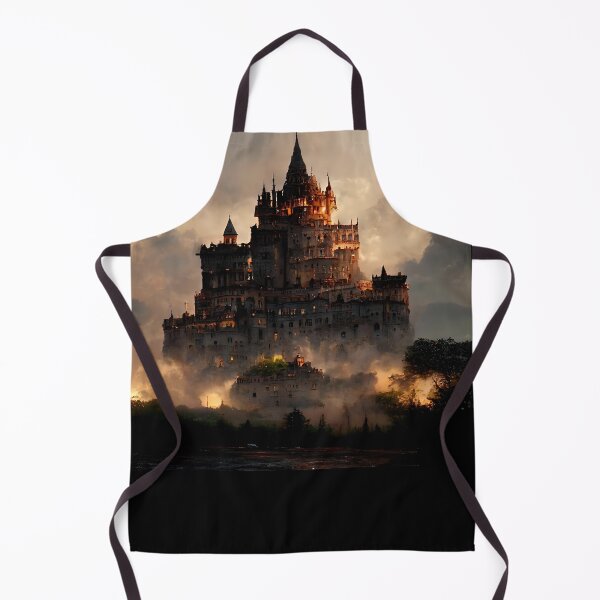 Item preview, Enchanted Fortress in Twilight Mist designed and sold by Amr Siam.