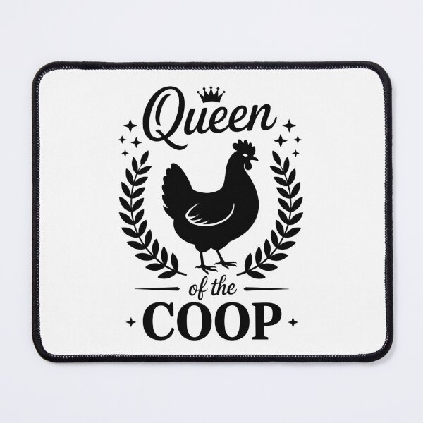 Item preview, Queen of the Coop designed and sold by theartfulaspie.
