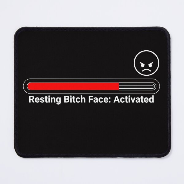 Item preview, Tech Humor Resting Bitch Face T-Shirt, Funny Sarcasm Graphic Tee, Unisex Jersey Short Sleeve Top, Sarcastic Gift for Programmers, Computer designed and sold by Orens POD.