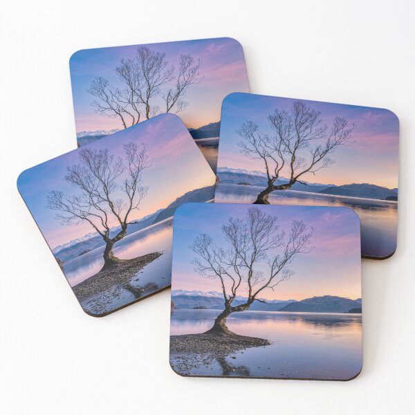 Item preview, That Wanaka Tree - sunrise designed and sold by Blue Wattle Photography.