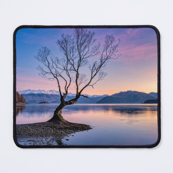 Item preview, That Wanaka Tree - sunrise designed and sold by Blue Wattle Photography.