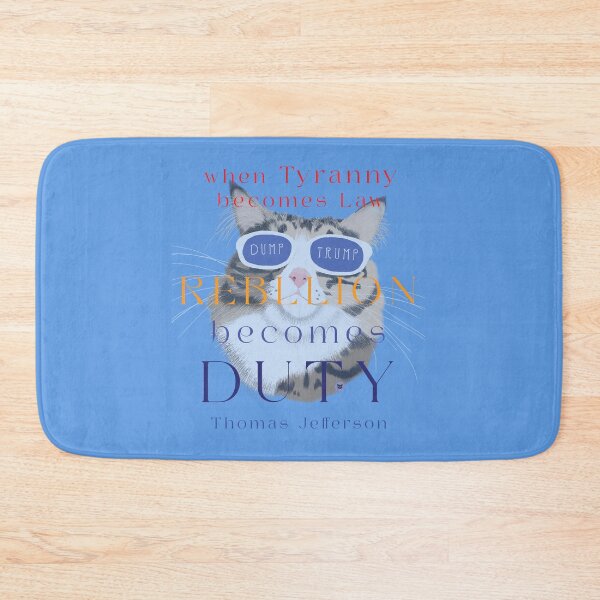 Item preview, When Tyranny becomes Law REBELLION beomes DUTY designed and sold by StudioTanoshiiNeko.