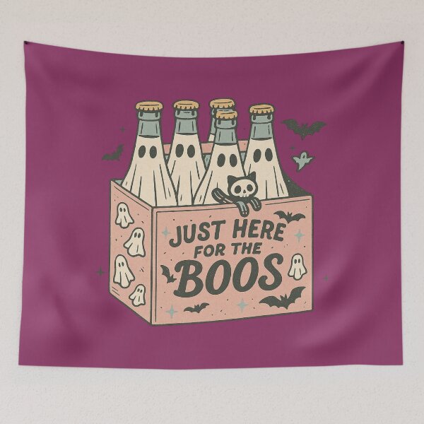 Item preview, Just Here for the Boos designed and sold by Isabelmunimuni.