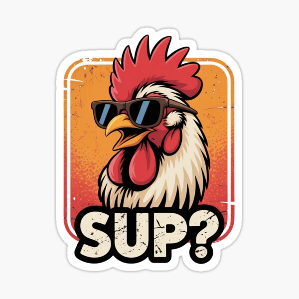 Item preview, Chicken 'Sup designed and sold by theartfulaspie.