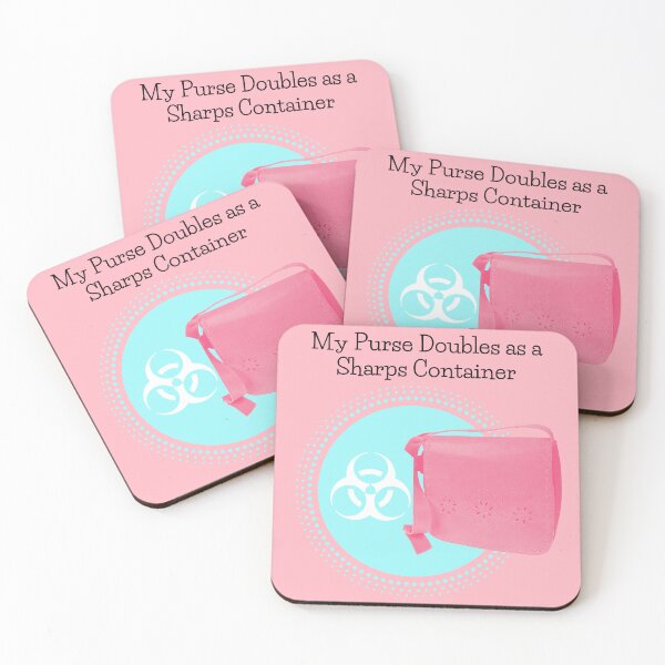 Item preview, My Purse Doubles as a Sharps Container designed and sold by noggull.
