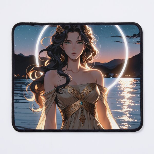 Item preview, Greek Goddess Beneath the Seductive Moon designed and sold by BespokeBrushes.