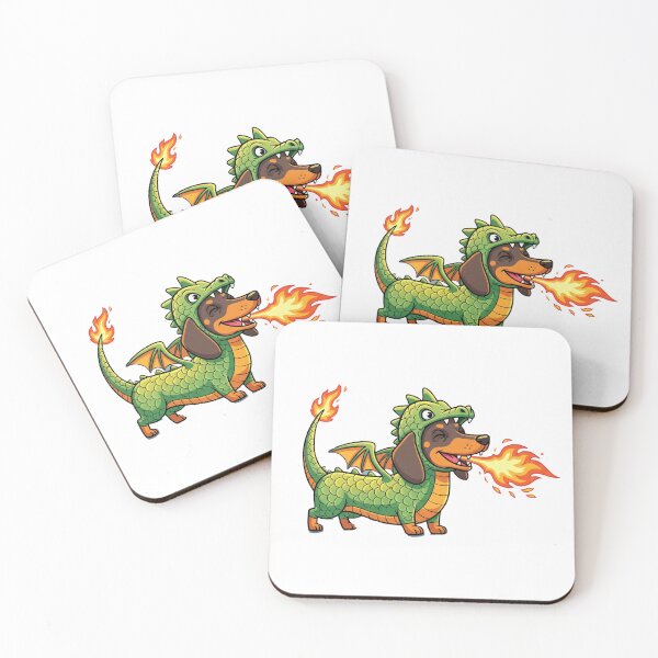 Item preview, Dragon Dachshund designed and sold by SweetMelodyCR.