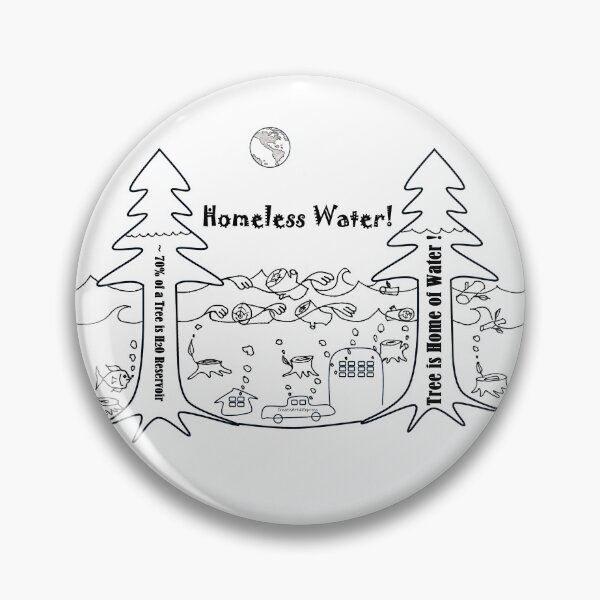 Item preview, Homeless Water bw designed and sold by CreateArt&Express.