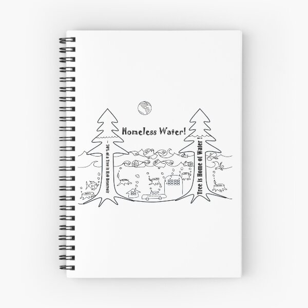 Item preview, Homeless Water bw designed and sold by CreateArt&Express.