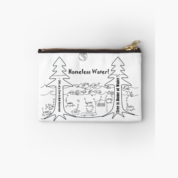 Item preview, Homeless Water bw designed and sold by CreateArt&Express.