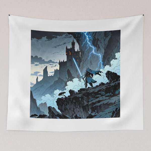Item preview, The Warrior's Gaze: Guardian of the Castle designed and sold by BespokeBrushes.