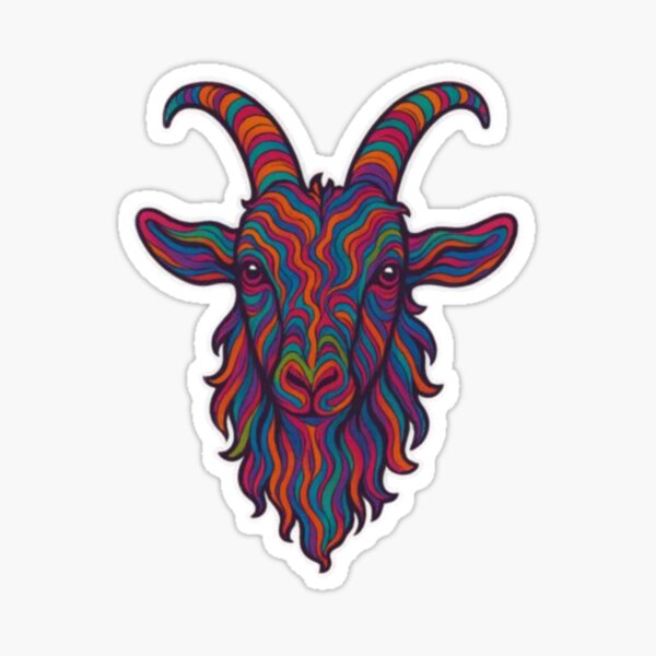 Item preview, Trippy Goat designed and sold by Bayou Bill.