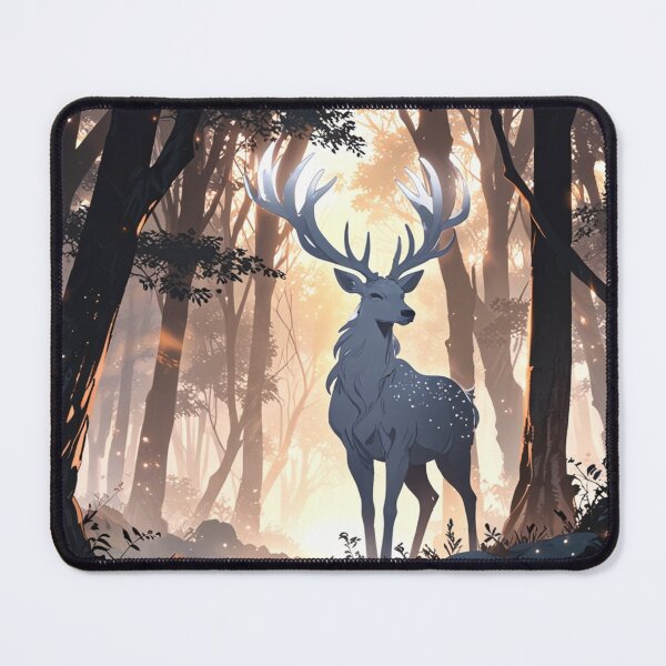 Item preview, The Stag of the Eternal Forest designed and sold by BespokeBrushes.