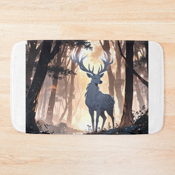 Item preview, The Stag of the Eternal Forest designed and sold by BespokeBrushes.
