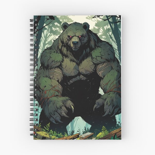 Item preview, Bear God of the Sacred Forest designed and sold by BespokeBrushes.