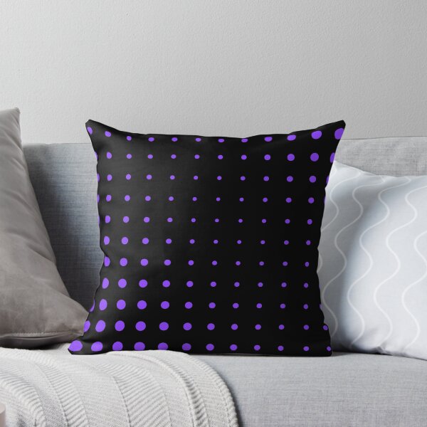 Item preview, Violet Halftone Matrix – Geometric Dot Gradient Pattern designed and sold by SoftStyleStudio ⭐⭐⭐.