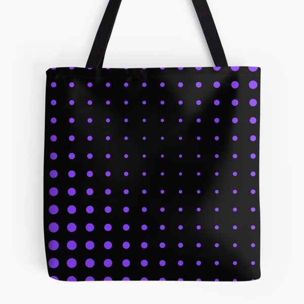 Item preview, Violet Halftone Matrix – Geometric Dot Gradient Pattern designed and sold by SoftStyleStudio ⭐⭐⭐.