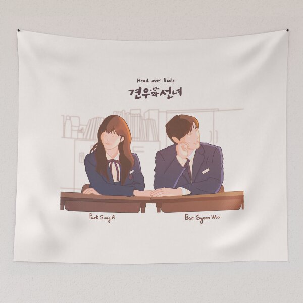 Item preview, Head over heels kdrama designed and sold by nelkrshop.