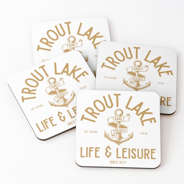 Item preview, Trout Lake Family Friends Life & Leisure since 1877 13652 Hermon NY Adirondack foothills designed and sold by CreativeCurious.
