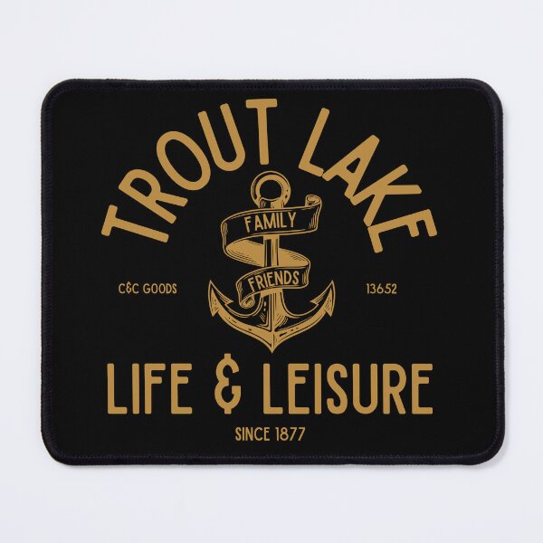 Item preview, Trout Lake Family Friends Life & Leisure since 1877 13652 Hermon NY Adirondack foothills designed and sold by CreativeCurious.