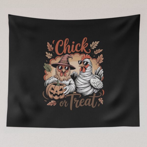 Item preview, Chick Or Treat  Halloween Chicken, HalloweenGhost Chicken  Funny designed and sold by facegm.