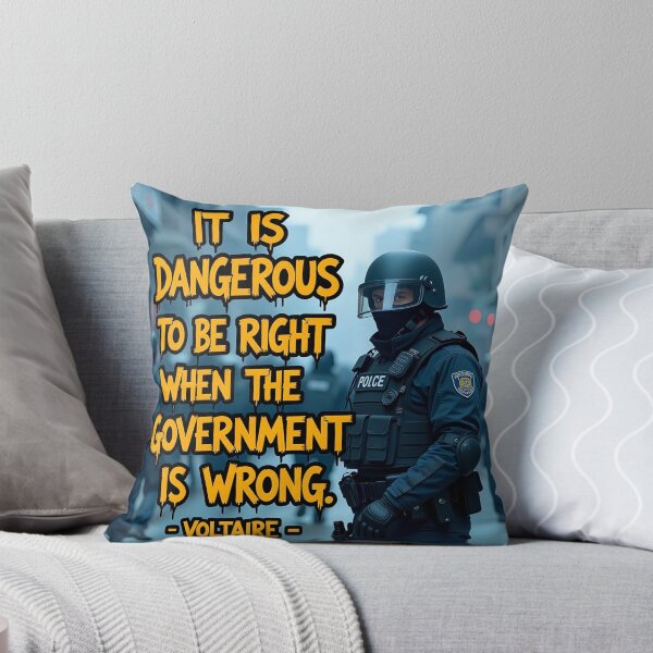 Item preview, Dangerous Truth – Voltaire Quote designed and sold by TeezyDezignes.