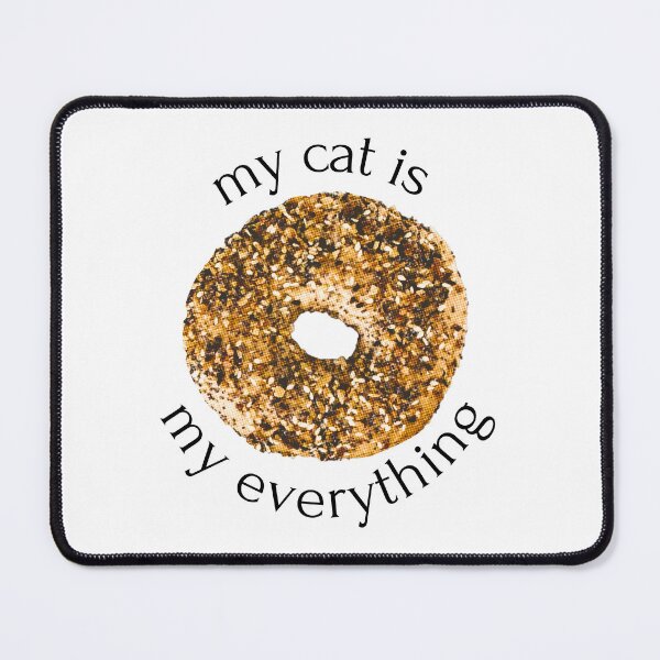 Item preview, Everything Bagel Cat designed and sold by Bodelvern.