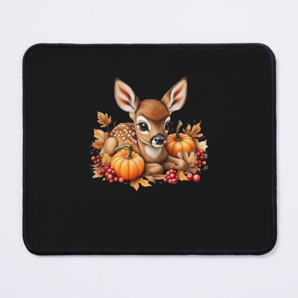 Item preview, Cozy Autumn Punpkin Deer designed and sold by facegm.
