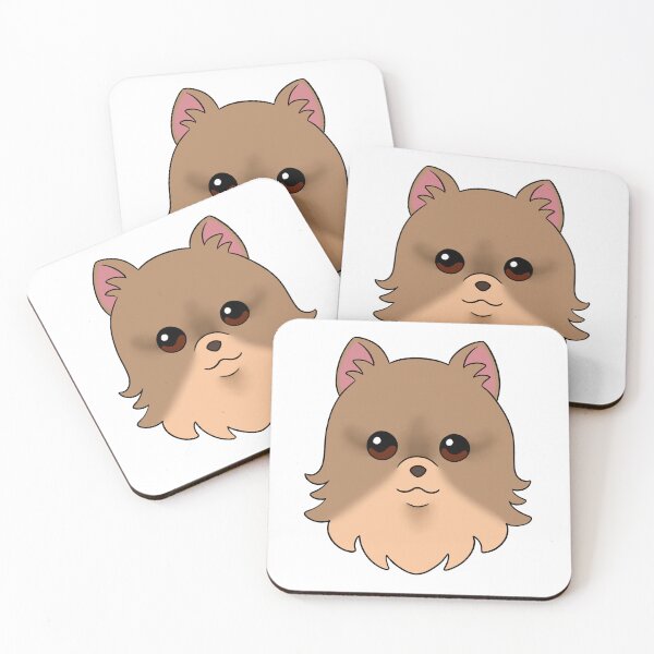 Item preview, Light Brown Pomeranian Cream Snout designed and sold by OliRoseArt.