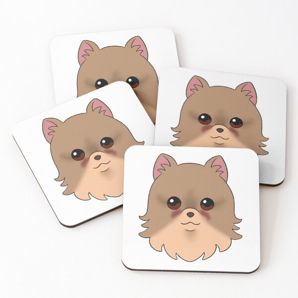 Item preview, Light Brown Pomeranian Cream Snout Tear Stains designed and sold by OliRoseArt.