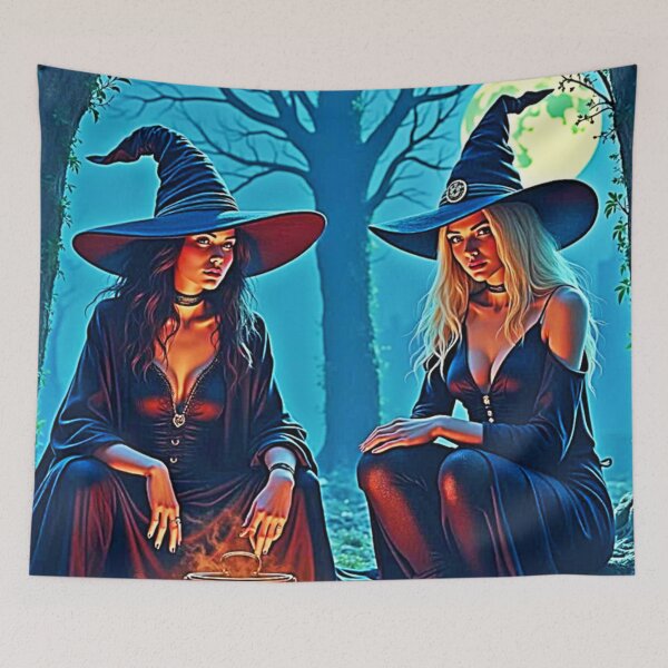 Item preview, Mystic Witches Cauldron Spellbound designed and sold by Health And Fitness Posts e-Store.