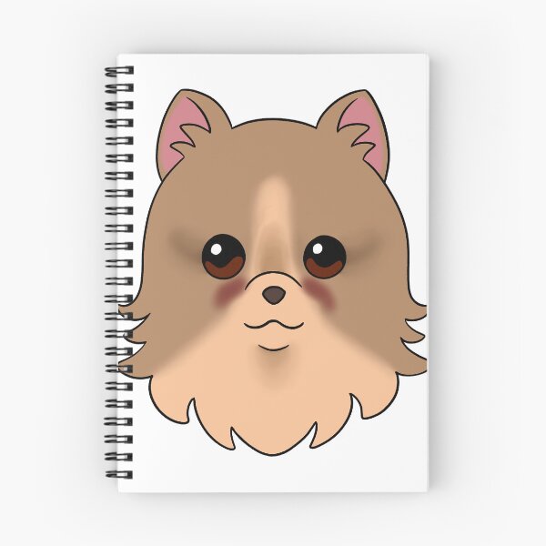 Item preview, Light Brown Pomeranian Cream Forehead Tear Stains designed and sold by OliRoseArt.
