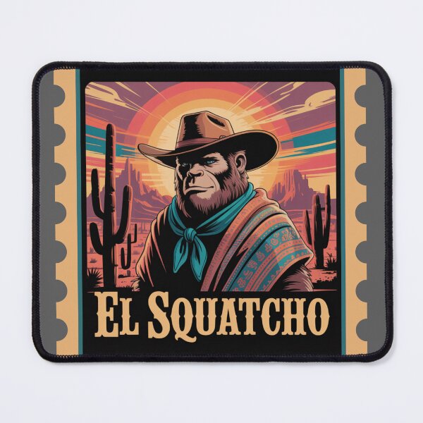 Item preview, Bigfoot As El Squatcho designed and sold by theartfulaspie.