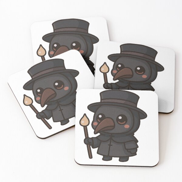 Item preview, Plague Doctor Cute Kawaii designed and sold by Owcomm.