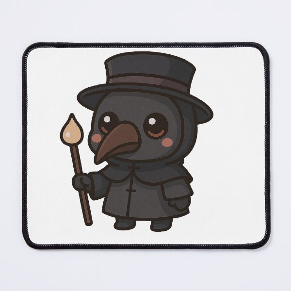 Item preview, Plague Doctor Cute Kawaii designed and sold by Owcomm.