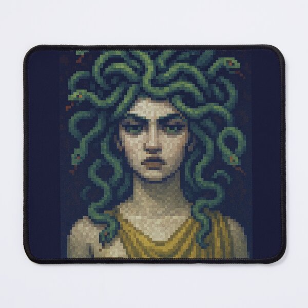 Item preview, Pixel Art Medusa designed and sold by Owcomm.
