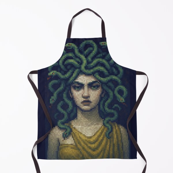Item preview, Pixel Art Medusa designed and sold by Owcomm.
