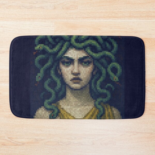 Item preview, Pixel Art Medusa designed and sold by Owcomm.