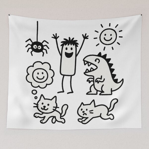 Item preview, Playful Doodle Collection designed and sold by Owcomm.