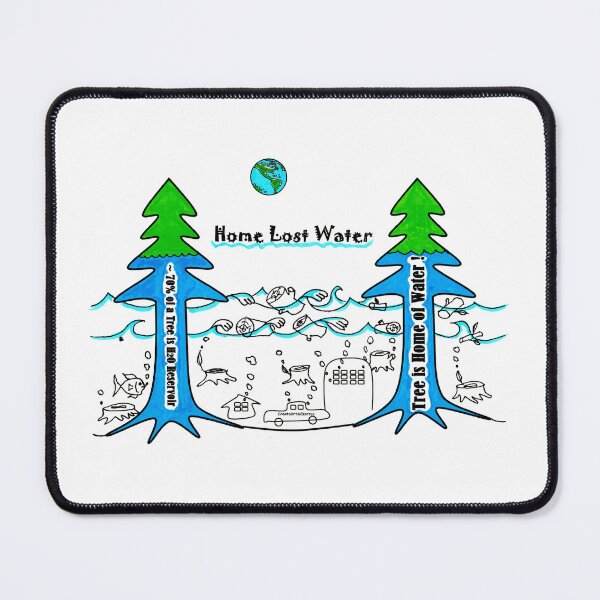 Item preview, Home Lost Water bg designed and sold by CreateArt&Express.