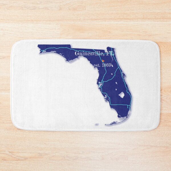 Item preview, Gainesville, FL [Blue] designed and sold by PhilbonianDezin.