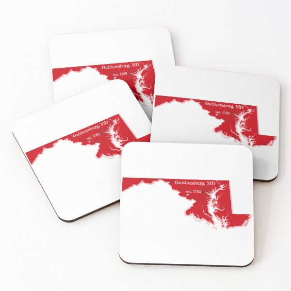 Item preview, Gaithersburg, MD [Red] designed and sold by PhilbonianDezin.